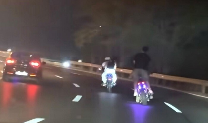 Bakıda avtoxuliqanlıq edən moped sürücüsü həbs edildi