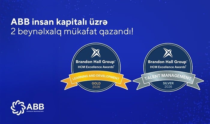 ABB bu sahədə daha 2 nüfuzlu beynəlxalq mükafat qazandı
