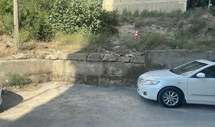 Bakıda su qəzası 25 dəqiqə ərzində aradan qaldırıldı - Video