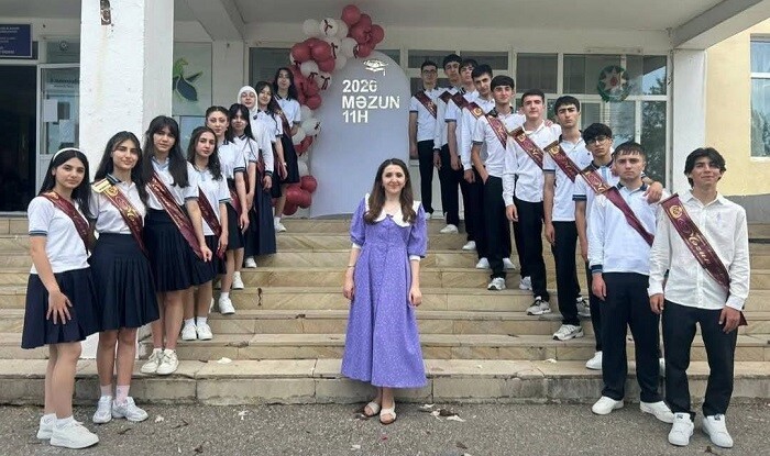 5 sinifin bütün şagirdləri ali məktəbə qəbul olundu - Foto
