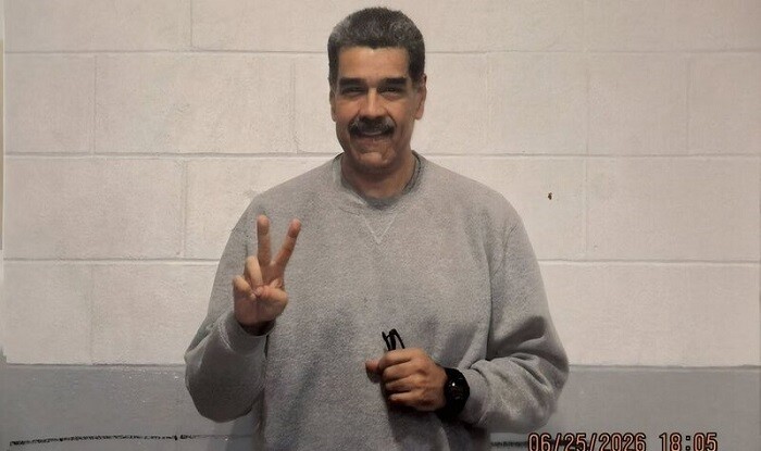 Maduro həbsxanadan fotosunu paylaşdı