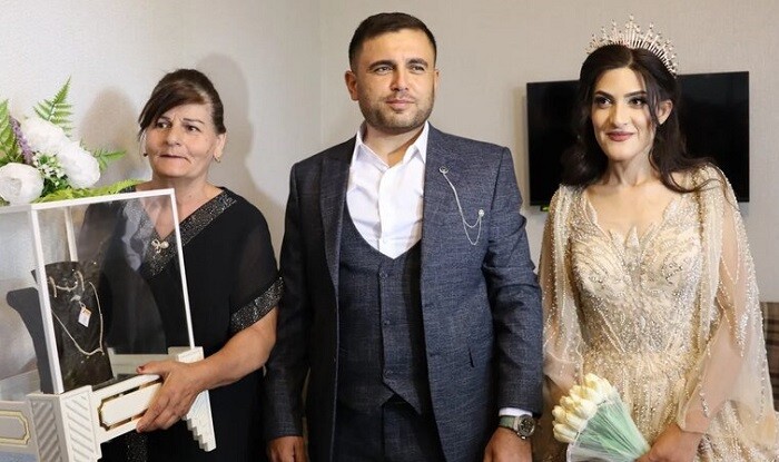 Seyidbəyli kəndində 34 ildən sonra ilk toy - Foto
