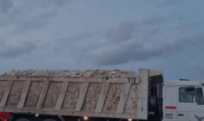Maksimum 32 ton olmalıdır: faktiki kütləsi 66 ton çıxdı - Foto