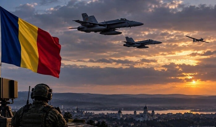 Rumıniyada təhlükə: F-18-lər havaya qaldırıldı