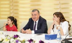 Xətaidə şəhid övladları ilə görüş keçirildi - Video