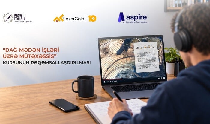 “AzerGold”dan bu peşə təhsilinin rəqəmsallaşdırılmasına dəstək