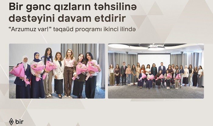 “Arzumuz var!” proqramı ilə daha 6 gənc tələbə adını qazandı
