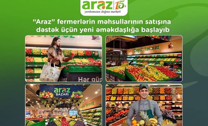 “Araz” yerli fermerlərə dəstək üçün yeni əməkdaşlığa başladı