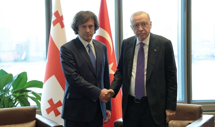 Kobaxidze ilə Ərdoğan Nyu Yorkda görüşdü