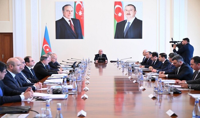 Nazirlər Kabinetində geniş iclas keçirildi