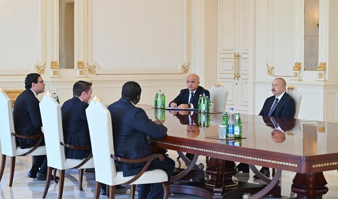 Aliyev receives Brookfield Asset Management CEO