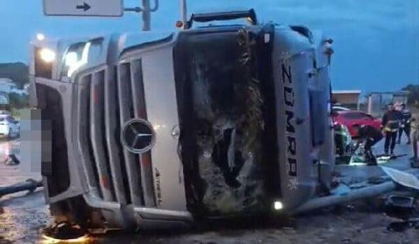 Türkiyədə Azərbaycan vətəndaşının üzərinə TIR aşdı - Video