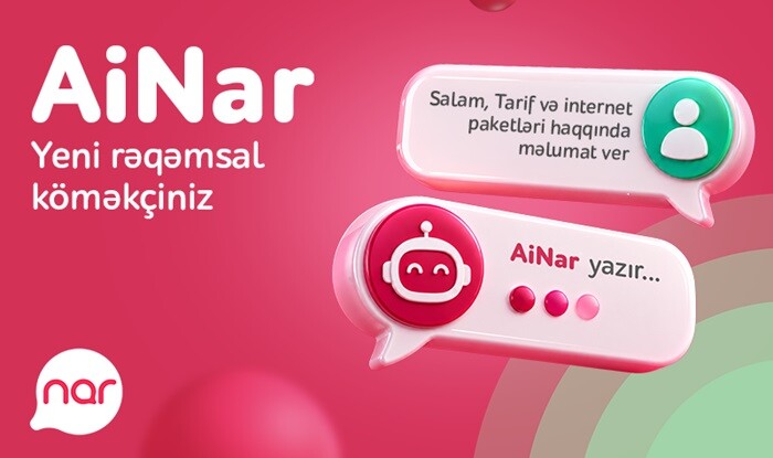 “Nar” “AiNar” rəqəmsal köməkçisini istifadəyə verdi