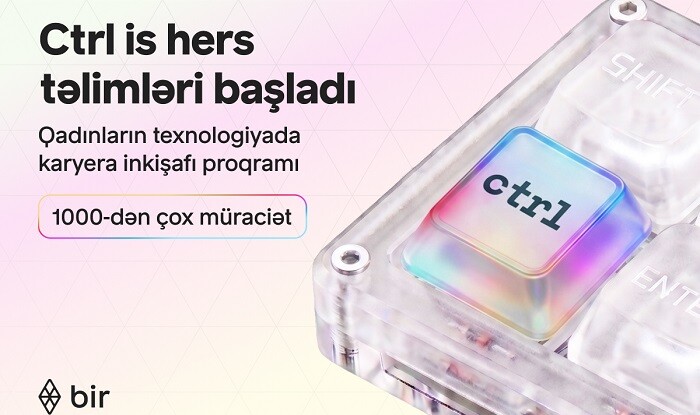 Bir "Ctrl is hers” qalibləri üçün təlimlərə başladı