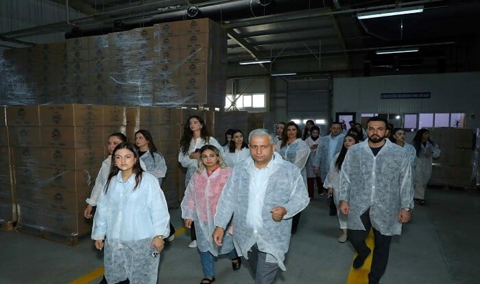 "Azərsun Holdinq" bu fabrikdə mediatur keçirdi - Foto