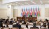 Aliyev and Hun Manet delivered press statements
