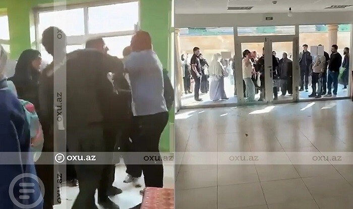 Məktəblərdə formanın tətbiqinə qarşı münaqişə... - Video