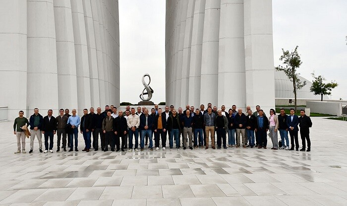 NATO təliminin iştirakçıları Zəfər muzeyində - Foto