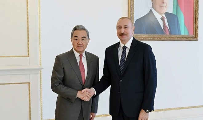 Aliyev meets Chinese Foreign Minister Wang Yi