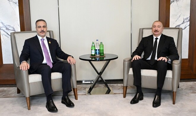 Aliyev receives Turkish FM Hakan Fidan