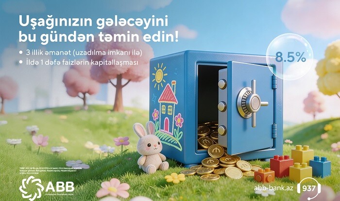 ABB-dən "Uşaq yığım" əmanəti