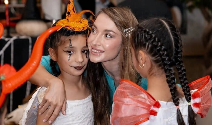 Alyona Əliyeva "Halloven" şənliyində - Foto