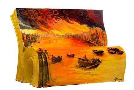 Londonda qəribə formalı skamyalar peyda olub - Foto