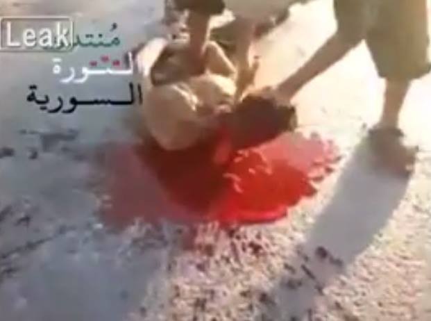 İŞİD-dən qan donduran görüntülər – Video/23+