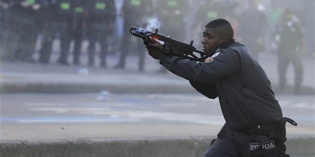 Braziliyada aləm qarışdı, Fələstin bayrağı qaldırıldı – Fotolar