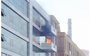 “Esra Plaza” is mərkəzində yanğın – Video/Foto