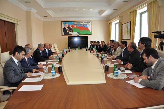 Kəmaləddin Heydərov İran nümayəndə heyətini qəbul etdi