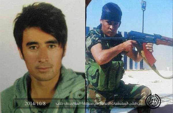 Əsədin fars və əfqan döyüşçüləri öldürüldü - Fotolar