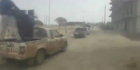 Viran qalmış Kobani İŞİD-in gözü ilə - Foto/Video