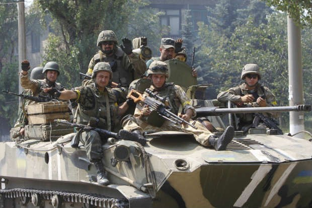 Ukrayna ordusu separatçıları məhv etdi