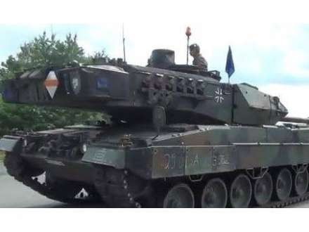 34 alman tankı Ukraynada: Rusiya təlaş içində - Foto