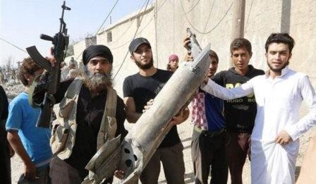 İŞİD hərbi təyyarəni vurdu – Foto