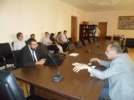 Amerika Yəhudiləri Bilik Fondunu ziyarət etdi - Foto