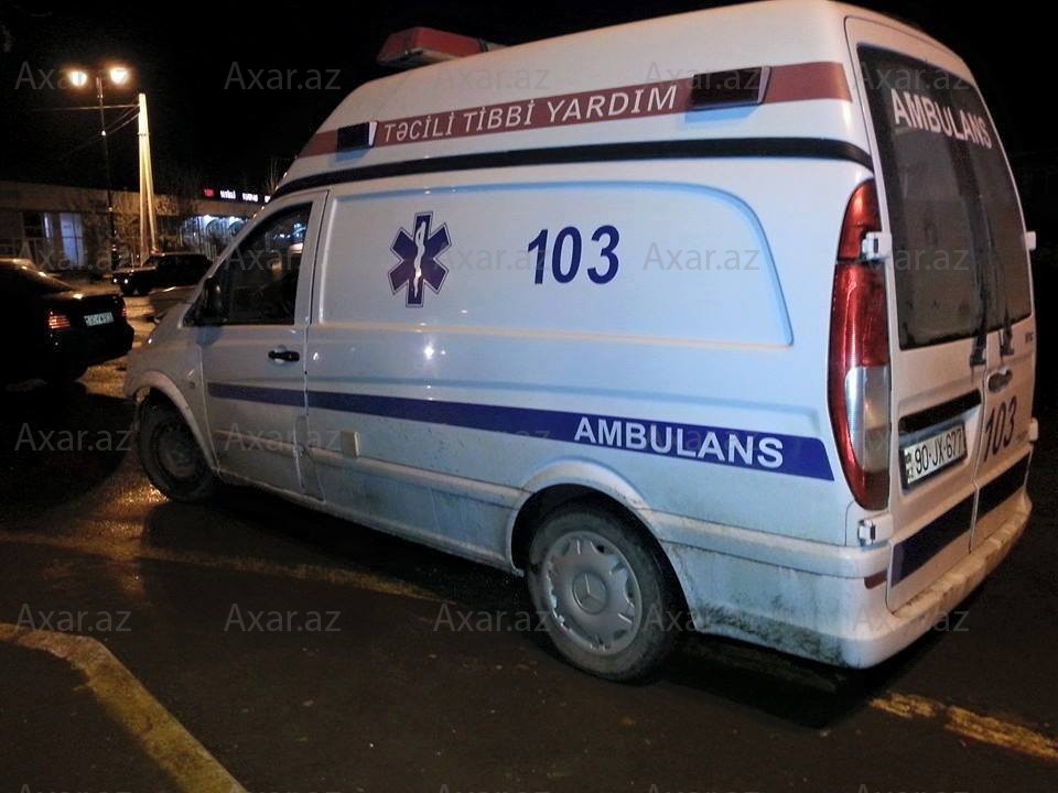 Yaralı aparan ambulans toqquşdu - 1 ölü/Foto