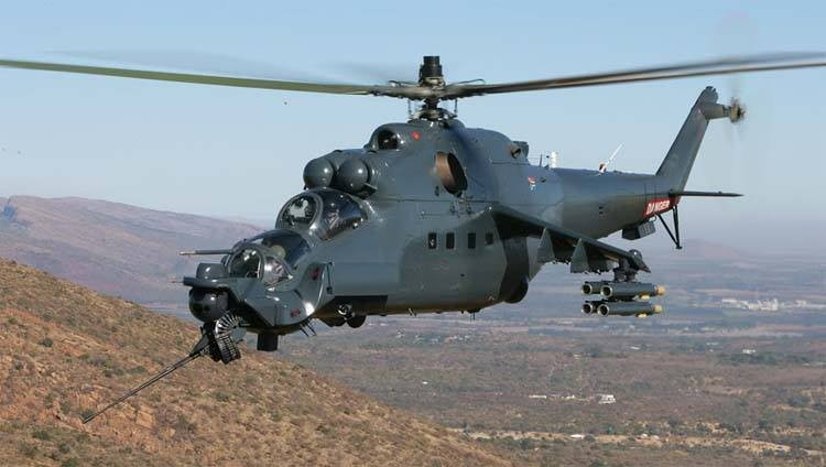 Mi-35 helikopteri qəzaya uğradı
