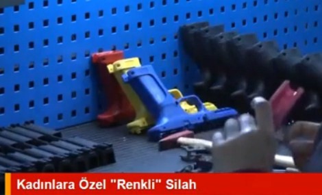 Türk qadınları üçün xüsusi silah istehsal edildi