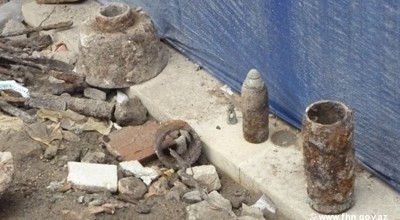 Bakıda döyüş sursatı tapıldı