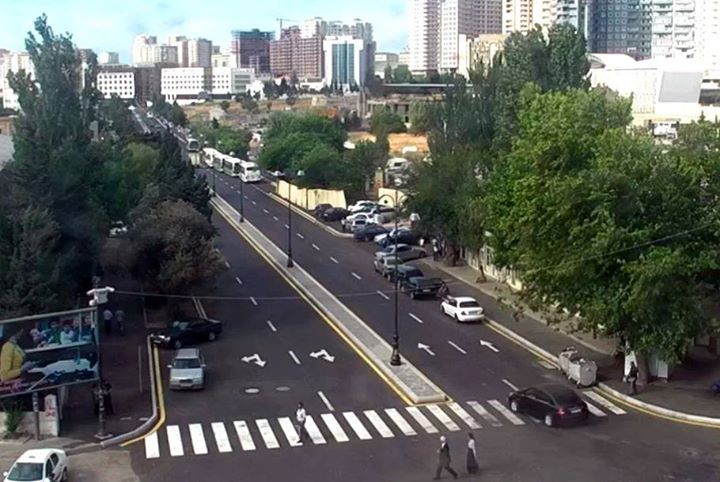 Tiflis prospektinin bağlı hissəsi açıldı