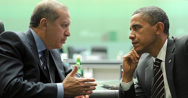Şok: Obama ilə Ərdoğan bir-birini təpikləyib
