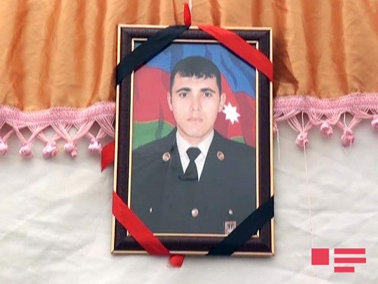 Şəhid olan hərbçimiz dəfn edildi - Foto