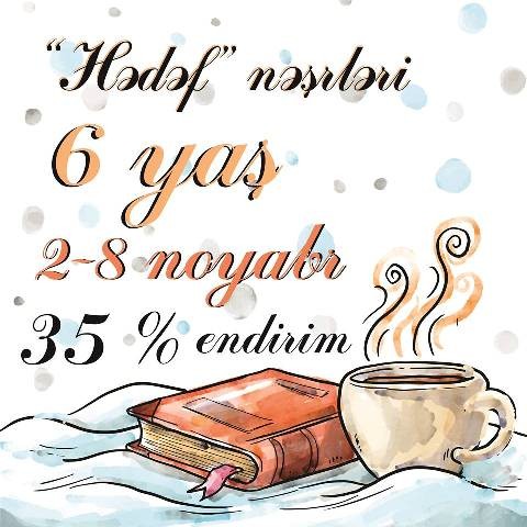 Bütün kitablara 35%-lik endirim