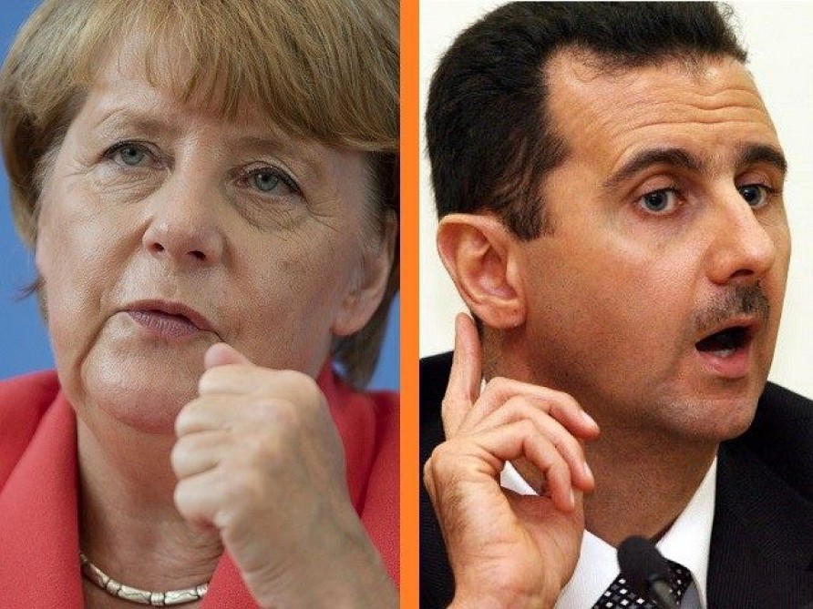 Almaniya geri çəkilir: Merkel Əsədlə danışmaq istəyir