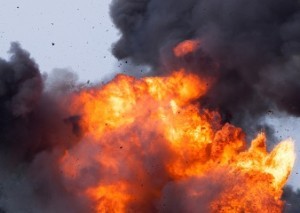 Ermənistanda partlayış - Yaralılar var