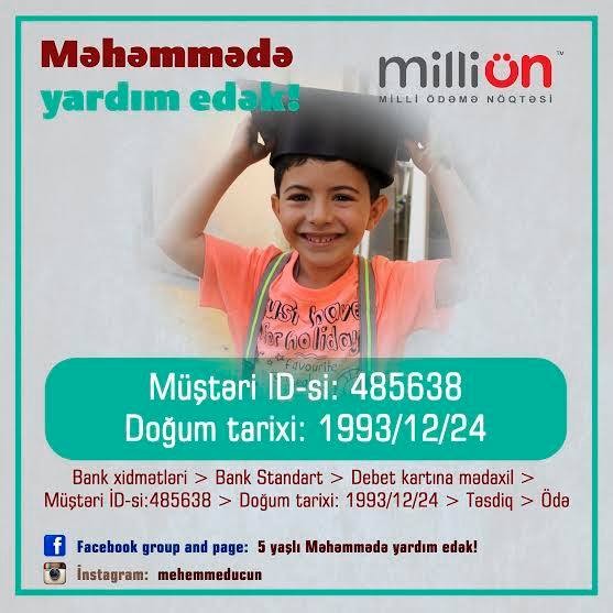 Məhəmməd sizdən kömək gözləyir - Foto