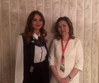 Deputat daha üç ölkədən olan həmkarları ilə görüşdü