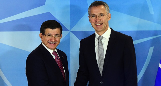 Stoltenberqlə Davudoğlu görüşür